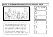 English Worksheet: FAMILY RELATIONSHIPS