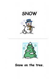 English worksheet: SNOW
