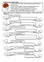 English Worksheet: dialogue skills for beginners (variant 1)