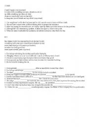 English Worksheet: Idioms with do and come