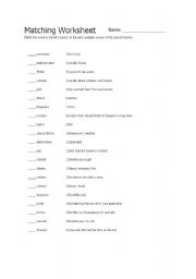 English Worksheet: entertainment