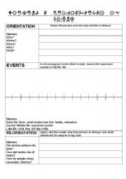 English worksheet: Notetaking