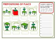 PREPOSITIONS OF PLACE