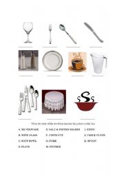 English Worksheet: dishes 