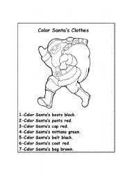 Color Santa