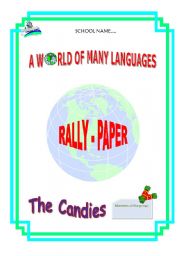 English Worksheet: RALLY PAPER to introduce the task 