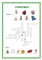 English Worksheet: Christmas 