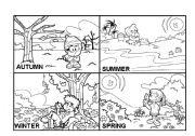 English Worksheet: Seasons