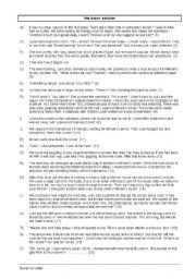 English worksheet: Solution of the story Locker 160