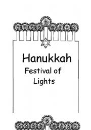 English Worksheet: Hanukkah - story & activities