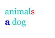 English worksheet: animals plural / singular