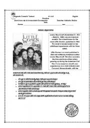 English Worksheet: Video Practice little women