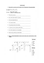 English worksheet: Passive voice