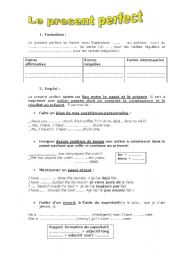 English Worksheet: Present perfect