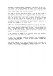 English Worksheet: Nice to meet you