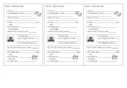 English Worksheet: Unfinished Senteces - Verb Patterns