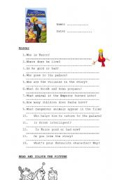 English worksheet: Video Session