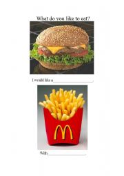 English Worksheet: Food