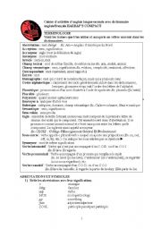 English worksheet: Activities with English-French Harraps dictionary