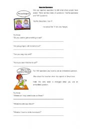 English Worksheet: rerpoted speech