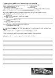 English worksheet: The Robbery by Violet Viola