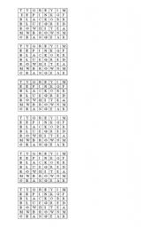 English Worksheet: colours (grey, yellow, pink, black, blue, red, white, brown, orange)