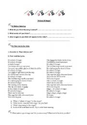 English worksheet: Its a kind of magic by queen
