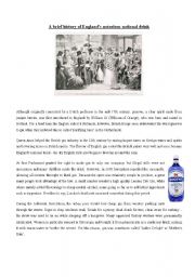 A BRIEF HISTORY OF GIN (9 pages!)