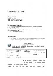 English worksheet: Superlatives