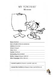 English Worksheet: Portfolio 1