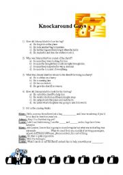 English Worksheet: Knockaround guys movie worksheet