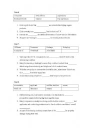 English Worksheet: english for economics vocabulary