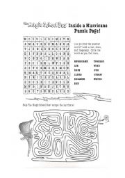 English Worksheet: Puzzle. Magic school bus!!!