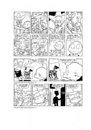 English Worksheet: Rugrats comics