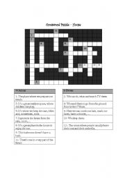 House - crossword puzzle