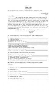 English Worksheet: Letter to a penfriend