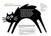 English Worksheet: Modernizing old superstitions - Conditional 1.