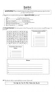 English Worksheet: if clauses type 0