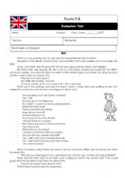 English Worksheet: Past Simple