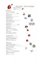 English Worksheet: Bon Jovi - Bed of Roses