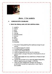 English Worksheet: Movie : 