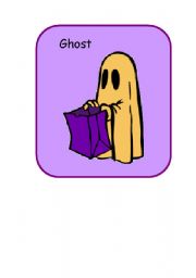 English worksheet: Ghost 