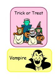 Trick or Treat & Vampire 