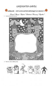 English Worksheet: ENCHANTED CASTLE