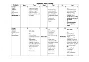 English worksheet: lesson plan