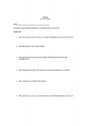 Ironman by Chris Crutcher- Study Guide Questions