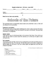 Schools of the future - 7th form 