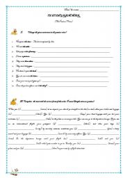 English Worksheet: Passive voice test