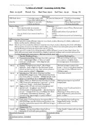 English Worksheet: 3 sides of a brick lesson plan