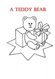 English worksheet: A Teddy Bear